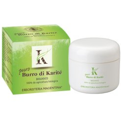 Puro Burro di Karitè Biologico - Crema Idratante per Pelle Secca - 50 ml