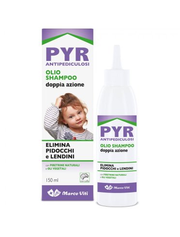 Pyr - olio shampoo antipidocchi - 150 ml