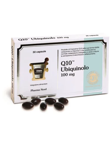 Q10 ubiquinolo - integratore energetico - 30 capsule Q10 ubiquinolo - integratore energetico - 30 capsule