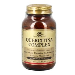 Solgar Quercitina Complex - Integratore Sistema Immunitario - 50 Capsule Vegetali