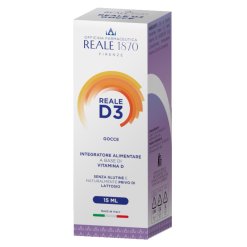 Reale D3 Gocce Integratore Vitamina D 15 ml