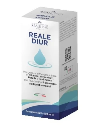 Reale diur integratore drenaggio dei liquidi 100 ml Reale diur integratore drenaggio dei liquidi 100 ml