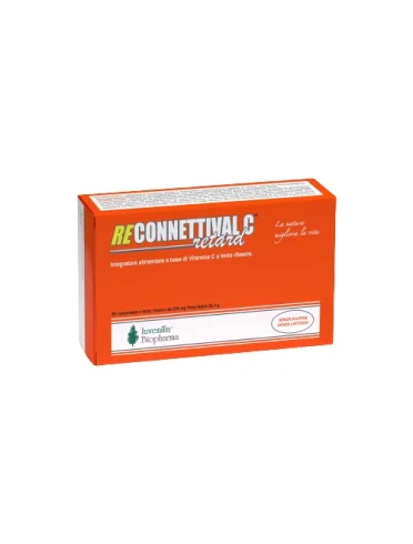 Reconnettival c retard integratore vitamina c 60 compresse Reconnettival c retard integratore vitamina c 60 compresse