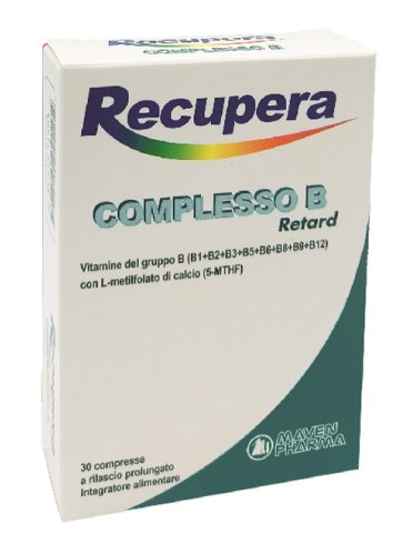 Recupera complesso b retard integratore vitamina b 30 compresse