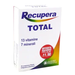 Recupera Total Integratore Multivitaminico 30 Compresse