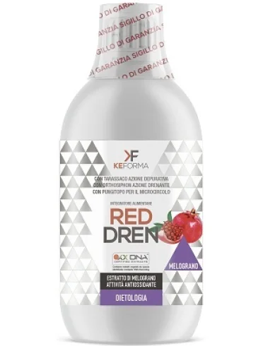Red dren antiossidante integratore 500 ml Red dren antiossidante integratore 500 ml