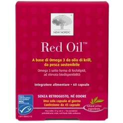 Red Oil Integratore Omega 3 60 Capsule