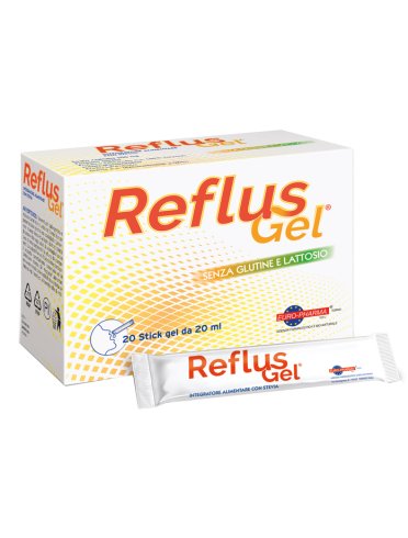 Reflus gel - integratore per acidità e reflusso - 20 stick x 20 ml