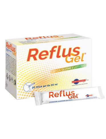 Reflus gel - integratore per acidità e reflusso - 20 stick x 20 ml Reflus gel - integratore per acidità e reflusso - 20 stick x 20 ml
