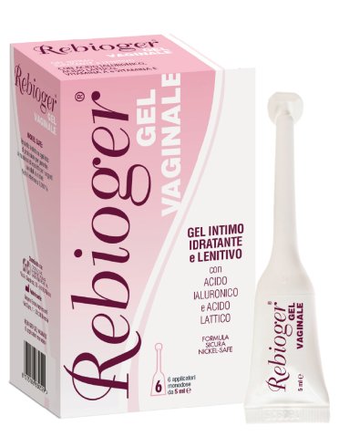 Rebioger gel vaginale idratante 6 applicatori