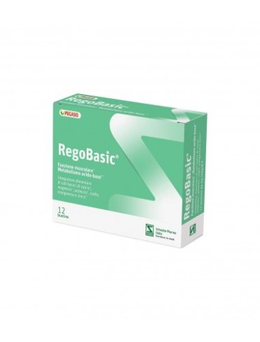 Regobasic - integratore di sali basici - 12 bustine