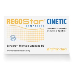 Regostar Cinetic - Integratore per Nausea e Digestione - 20 Compresse