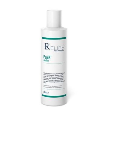 Relife papix cleanser - detergente viso purificante per pelli grassi - 200 ml