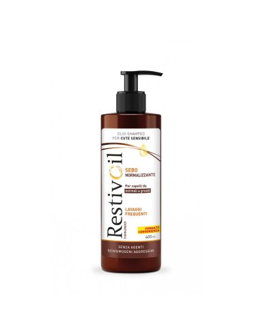 Restivoil fisiologico - olio-shampoo per cute sensibile - 400 ml