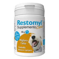 Restomyl Supplemento Cane - Supporto Nutrizionale per la Salute del Cavo Orale - 60 g