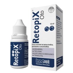 Retopix Oto - Gocce Auricolari Igienizzanti per Cani e Gatti - 15 ml