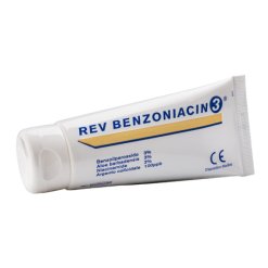 Rev Benzoniacin 3 - Crema Viso per il Trattamento dell'Acne - 100 ml