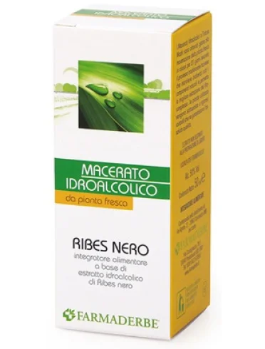 Ribes nero macerato idroalcolico 50 ml Ribes nero macerato idroalcolico 50 ml