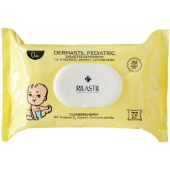 Rilastil Dermastil Pediatric - Salviette Detergenti - 72 Pezzi