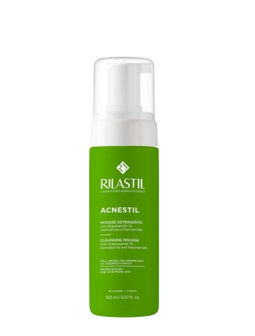 Rilastil acnestil - mousse detergente viso - 150 ml