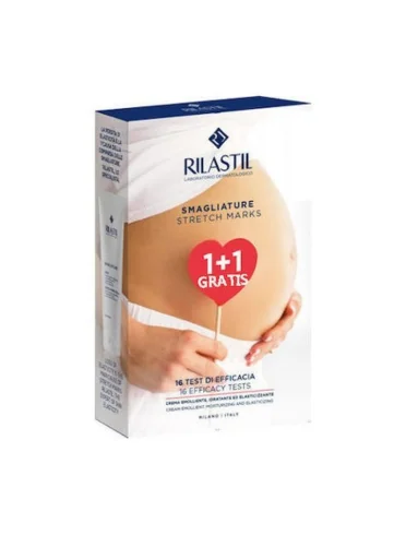 Rilastil crema smagliature corpo - confezione bipack 2 flaconi da 200 ml Rilastil crema smagliature corpo - confezione bipack 2 flaconi da 200 ml