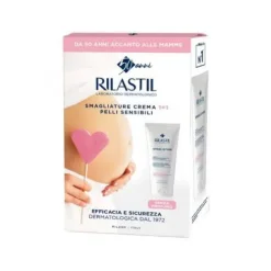 Rilastil Crema Corpo Smagliature per Pelli Sensibili - Formato Bipack 2 Flaconi da 200 ml