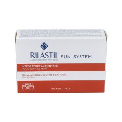 Rilastil Sun System - Integratore Alimentare per Abbronzatura - 30 Capsule