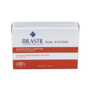 Rilastil Sun System - Integratore Alimentare per Abbronzatura - 30 Capsule