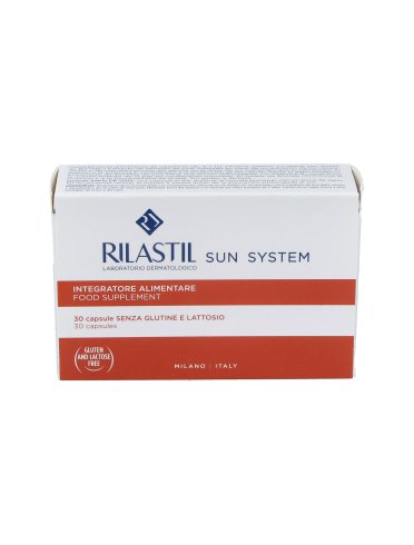 Rilastil sun system - integratore alimentare per abbronzatura - 30 capsule
