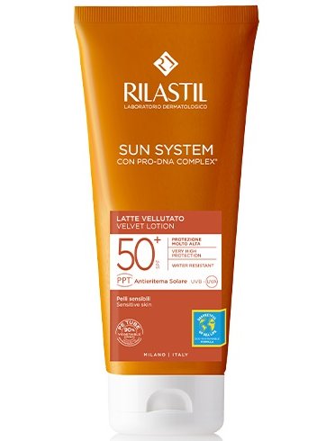 Rilastil sun system - latte vellutato protezione solare spf 50+ - 200 ml