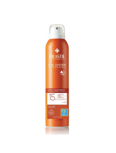 Rilastil sun system - spray solare trasparente protezione media spf 15 - 50 ml