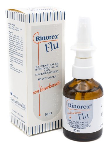 Rinorex flu spray nasale con bicarbonato 50 ml