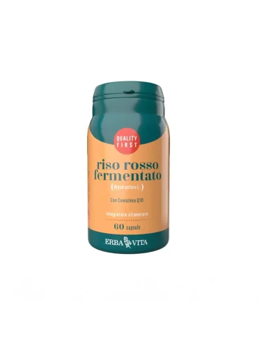 Riso rosso fermentato - integratore per il controllo del colesterolo - 60 capsule