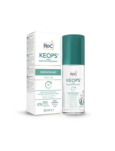 Roc keops deodorante roll-on 48h 30 ml