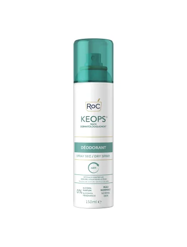Roc keops deodorante spray secco 24h 150 ml Roc keops deodorante spray secco 24h 150 ml