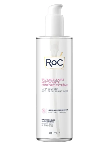 Roc acqua micellare detergente viso extra comfort 400 ml Roc acqua micellare detergente viso extra comfort 400 ml