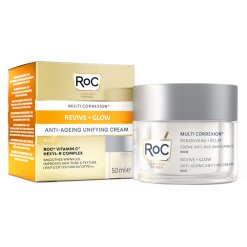 Roc Multi Correxion Revive + Glow Crema Viso Antietà Uniformante 50 ml