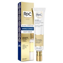 Roc Retinol Correxion Wrinkle Correct Crema Viso Notte Antirughe 30 ml