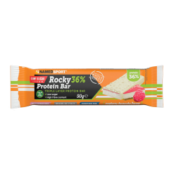 Named Sport Rocky 36% ProteinBar - Barretta Proteica - Gusto Cheesecake al Lampone