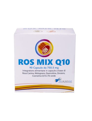 Ros mix q10 integratore benessere cardiovascolare 90 capsule