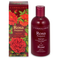 L'Erbolario Rosa Purpurea - Bagnogel Detergente Corpo - 250 ml
