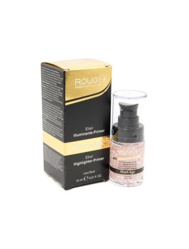 Rougj+ elisir pearl age - trattamento illuminante viso - 15 ml