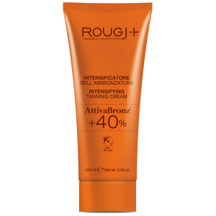 Rougj+ AttivaBronz +40% - Crema Viso e Corpo per Intensificare l'Abbronzatura - 100 ml