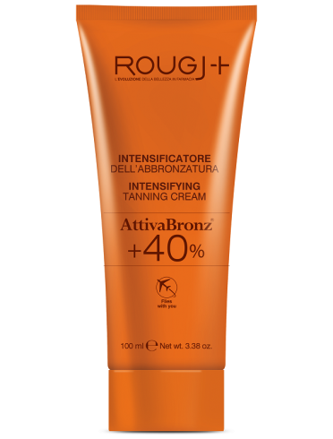 Rougj+ attivabronz +40% - crema viso e corpo per intensificare l'abbronzatura - 100 ml