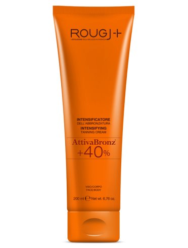 Rougj+ attivabronz +40% - crema viso e corpo per intensificare l'abbronzatura - 200 ml