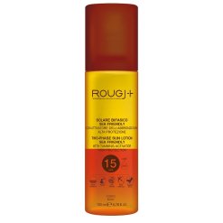 Rougj+ - Crema Viso Solare Bifasico Viso e Corpo con Protezione Media SPF 15 - 100 ml