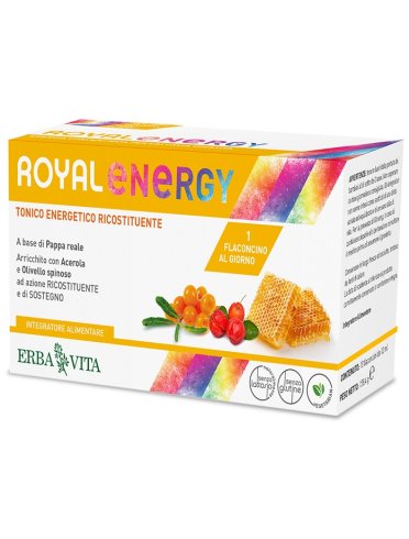 Royal energy - integratore per le difese immunitarie - 10 flaconcini