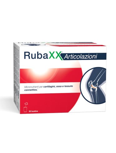 Rubaxx articolazioni - integratore per la funzionalità di articolazioni, cartilagini e ossa - 30 bustine