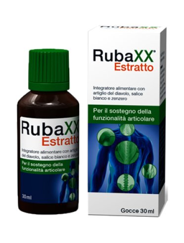 Rubaxx estratto - integratore per la funzionalità articolare - 30 ml