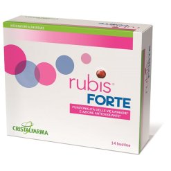 Rubis Forte - Integratore per Funzionalità delle Vie Urinarie - 14 Bustine